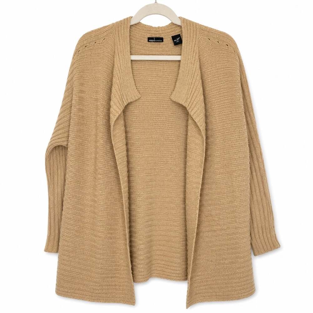 Moda International Y2K Vintage Women's Beige Knit Cardigan Victorias Secret smal